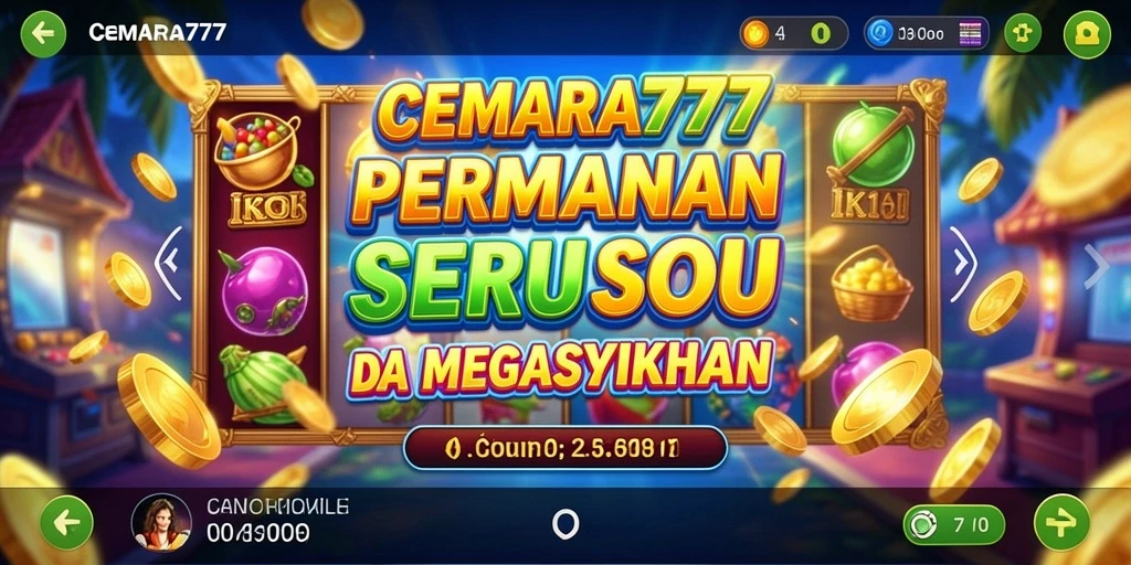 Tampilan gameplay seru dari CEMARA777 dengan slot yang menarik.