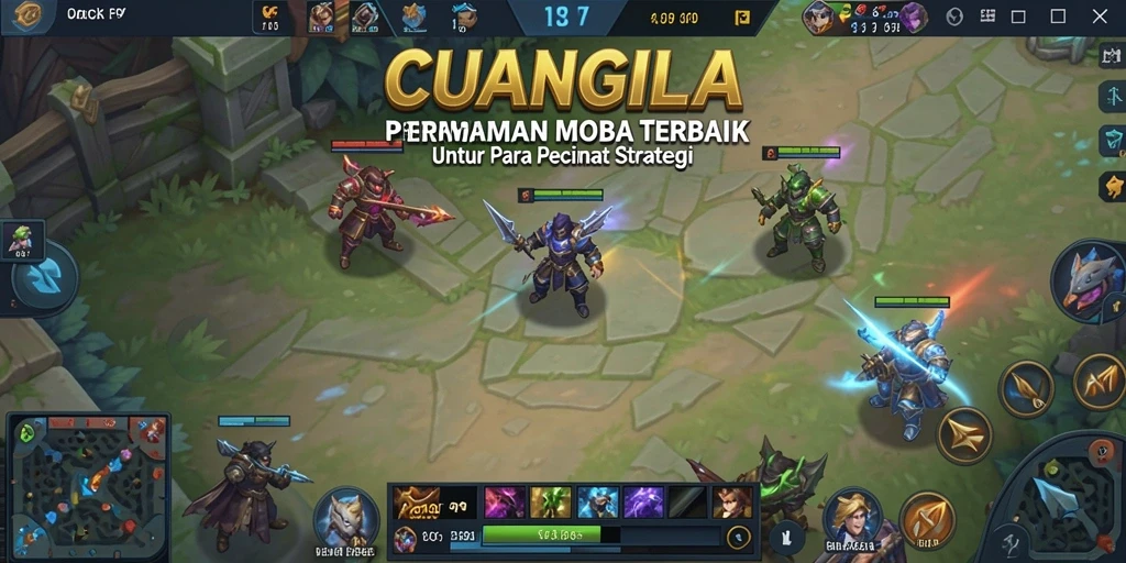 Tampilan menarik dari gameplay seru CUANGILA yang memikat.