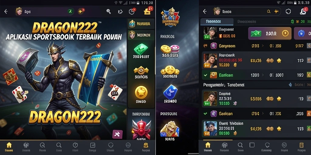 Screenshot utama DRAGON222 menampilkan pengalaman taruhan yang penuh aksi.