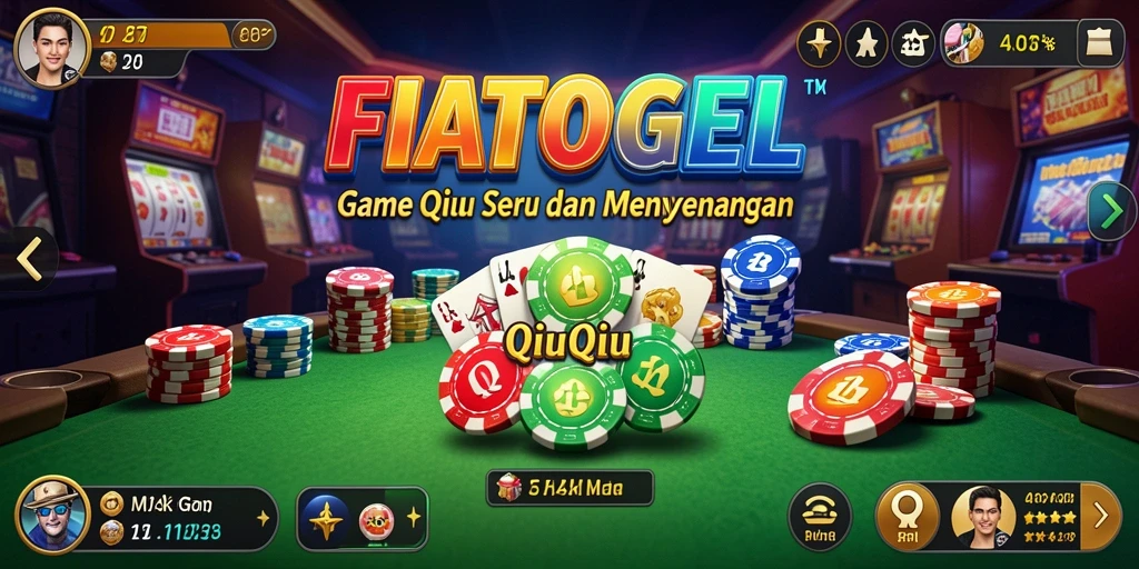 Tampilan gameplay QiuQiu yang menarik dan seru.
