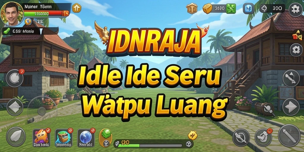 Tampilan gameplay IDNRAJA yang menarik dan interaktif.