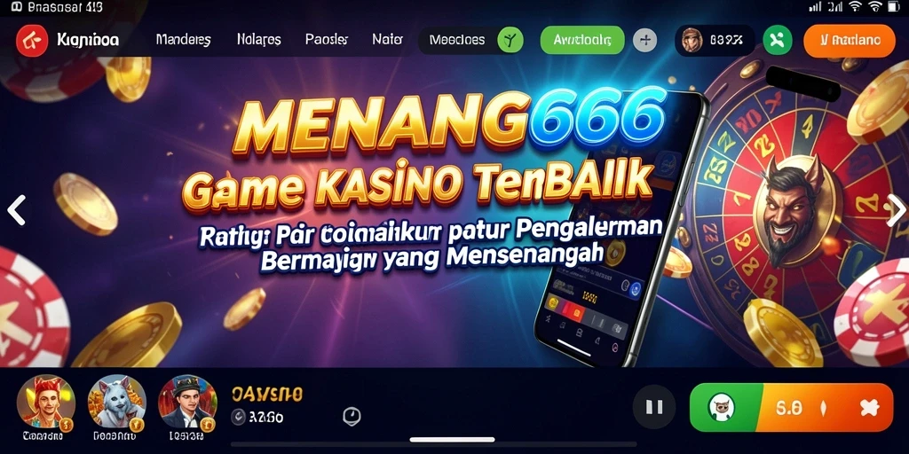 Gameplay MENANG666 yang mengasyikkan dan penuh tantangan di dalam kasino virtual.