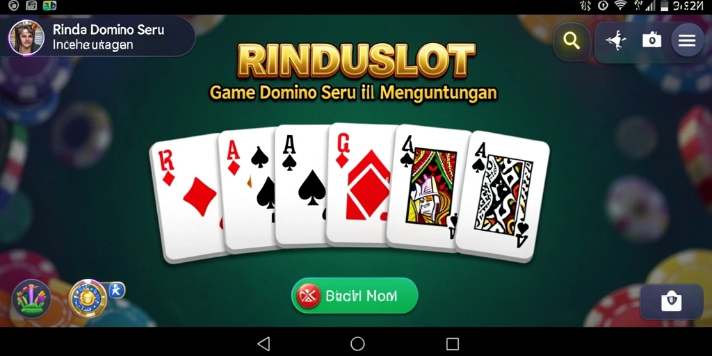 Tampilan menarik dari gameplay RINDUSLOT yang menggairahkan.