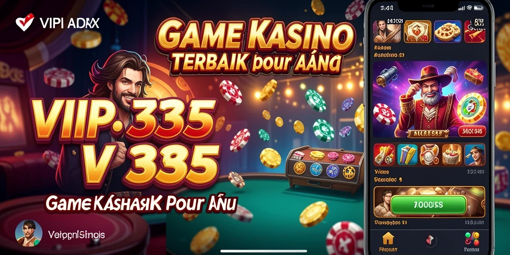 Tampilan gameplay seru di VIP333 dengan berbagai permainan Kasino.
