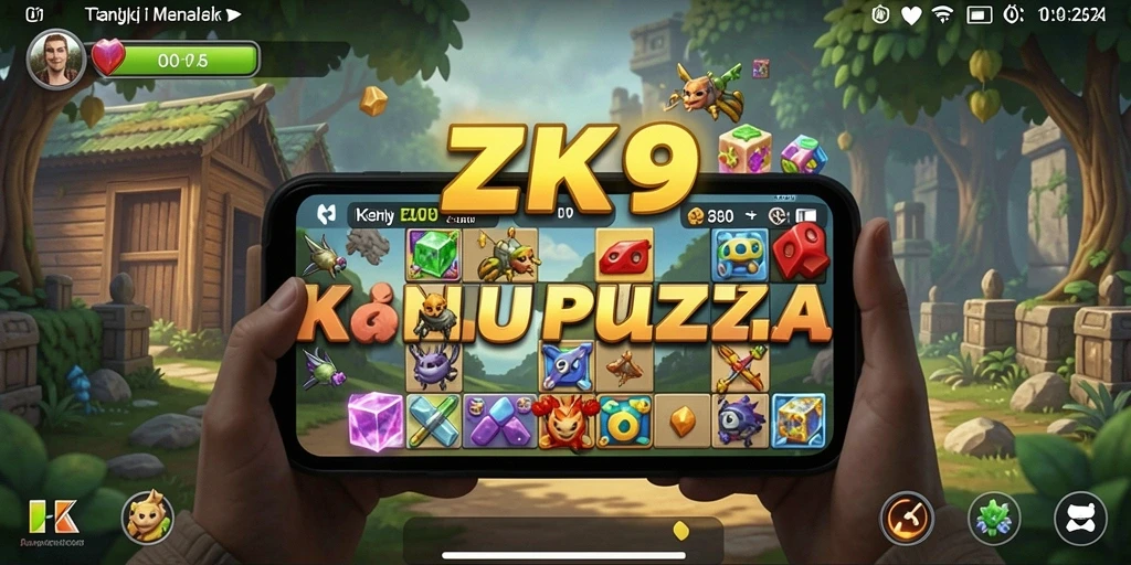 Tampilan gameplay ZK9 yang menantang dan seru.